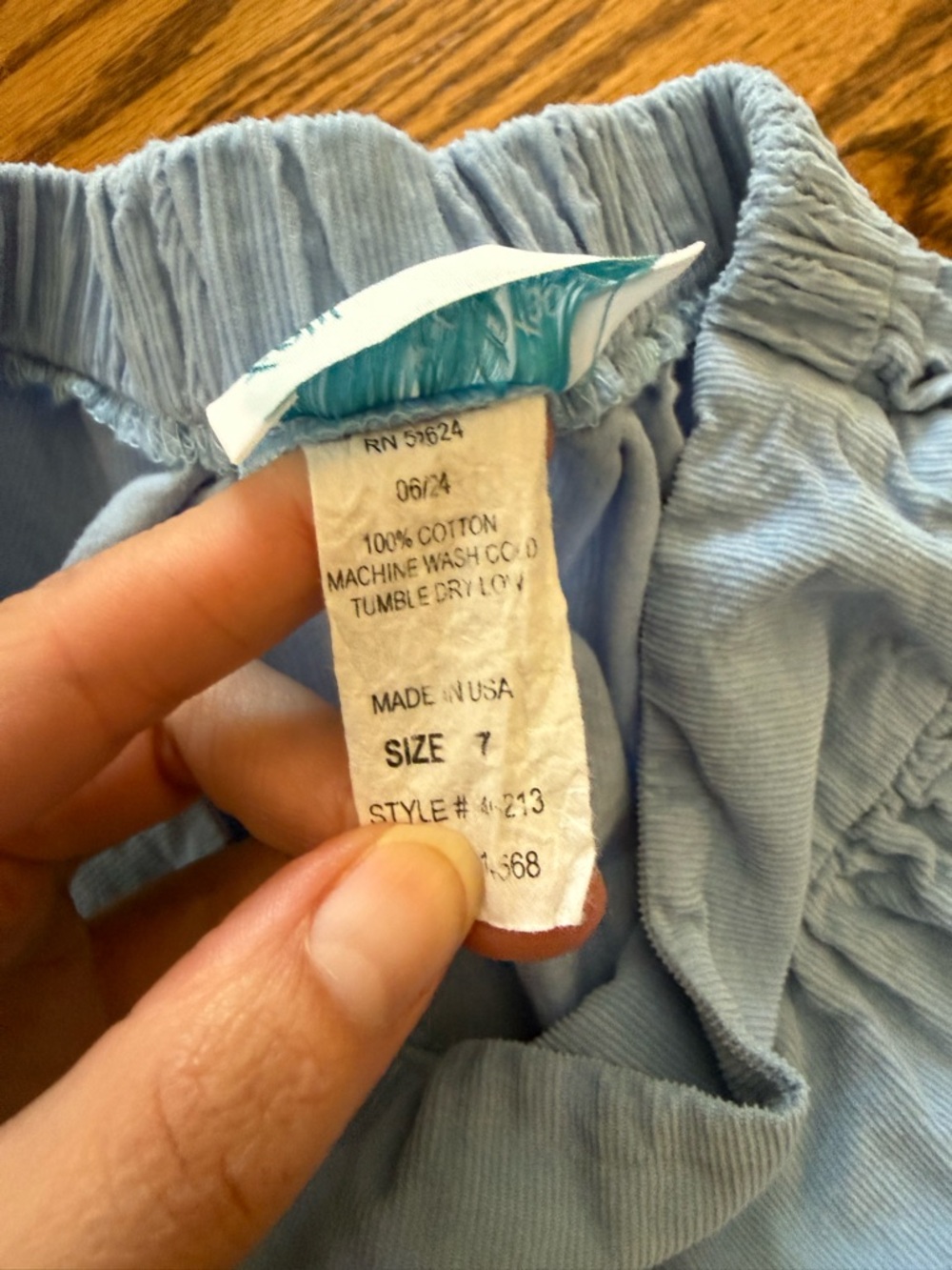 Girls Blue corduroy Skirt Bundle Bella Bliss Funtasia Too size 7 - Picture 5 of 6